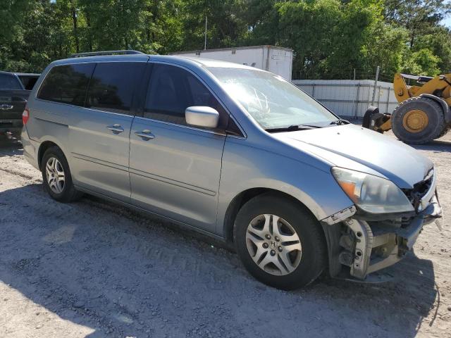 5FNRL38716B115735 - 2006 HONDA ODYSSEY EXL SILVER photo 4