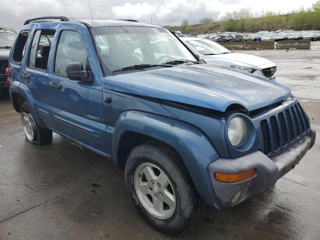 1J4GL58K04W196933 - 2004 JEEP LIBERTY LIMITED BLUE photo 4