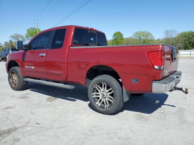 1N6AA06A07N231072 - 2007 NISSAN TITAN XE Qırmızı foto 2