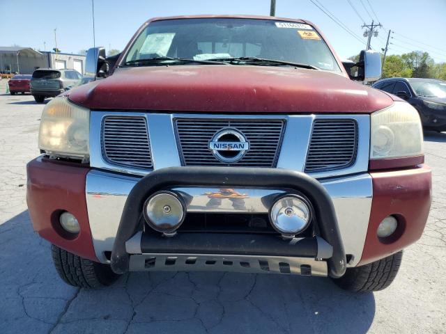 1N6AA06A07N231072 - 2007 NISSAN TITAN XE Qırmızı foto 5