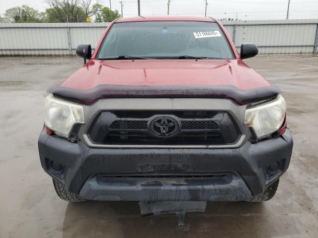 5TFJU4GN3CX025200 - 2012 TOYOTA TACOMA DOUBLE CAB PRERUNNER RED photo 5