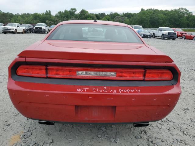 2C3CDYAG3DH590633 - 2013 DODGE CHALLENGER SXT RED photo 6