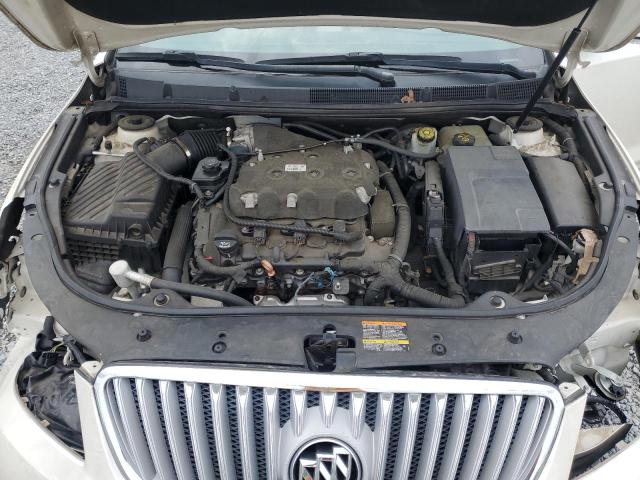 1G4GE5ED2BF252983 - 2011 BUICK LACROSSE CXS WHITE photo 11