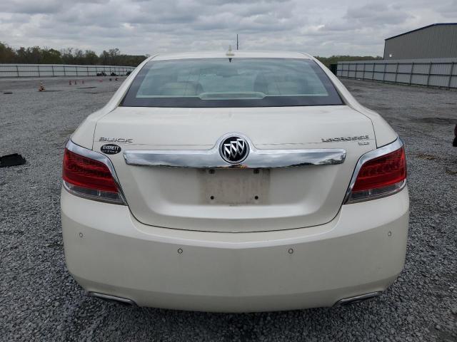 1G4GE5ED2BF252983 - 2011 BUICK LACROSSE CXS WHITE photo 6