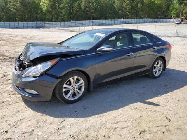 5NPEC4AC8CH461547 - 2012 HYUNDAI SONATA SE BLUE photo 1