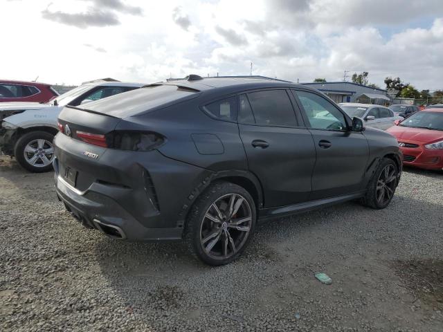 5UXCY8C02N9M99689 - 2022 BMW X6 M50I BLACK photo 3