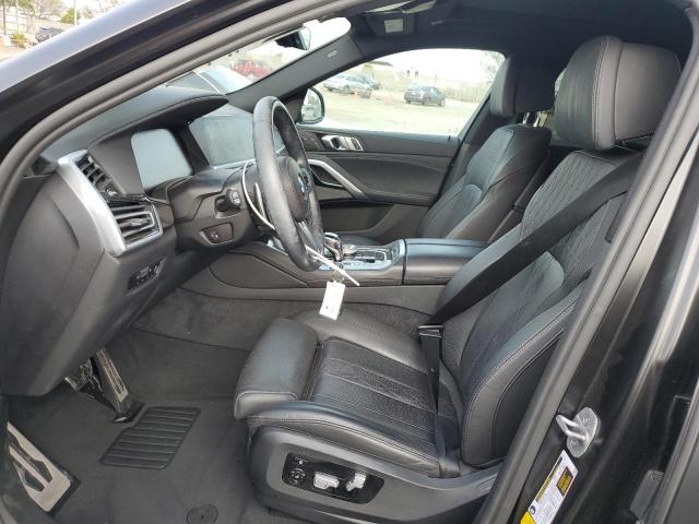 5UXCY8C02N9M99689 - 2022 BMW X6 M50I BLACK photo 7