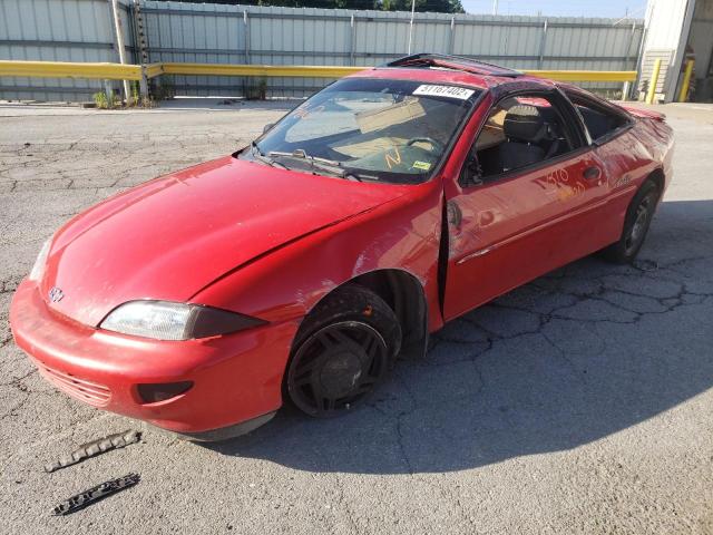 1G1JC1245X7102258 - 1999 CHEVROLET CAVALIER BASE RED photo 2