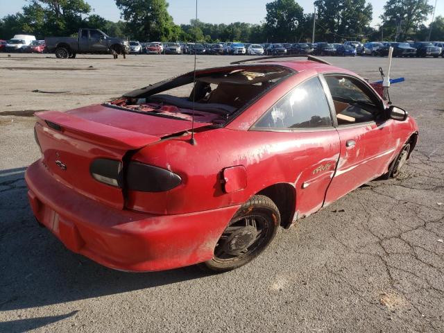 1G1JC1245X7102258 - 1999 CHEVROLET CAVALIER BASE RED photo 4