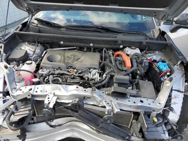 4T3E6RFV5MU055234 - 2021 TOYOTA RAV4 XSE SILVER photo 12