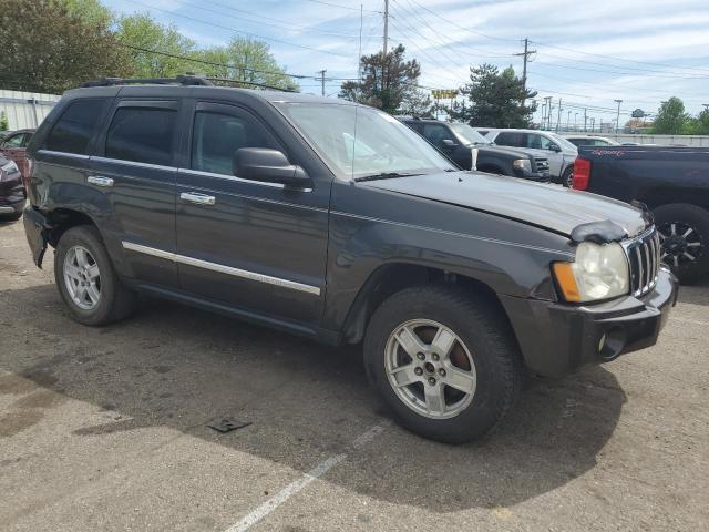 1J8HR58285C691210 - 2005 JEEP GRAND CHER LIMITED GRAY photo 4