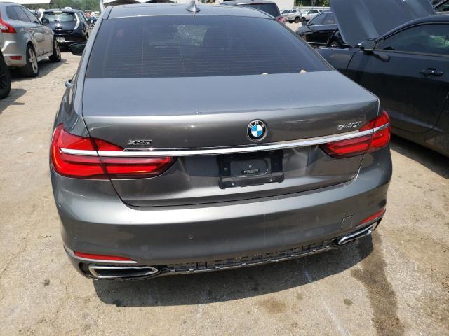 WBA7E4C56HGU99420 - 2017 BMW 740 XI GRAY photo 6