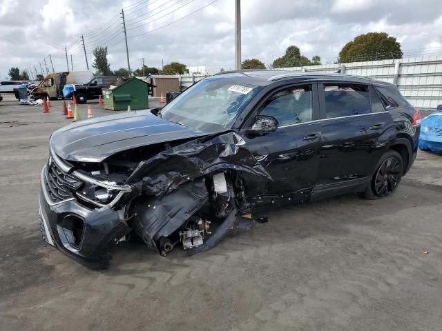 1V2JE2CA5RC200727 - 2024 VOLKSWAGEN ATLAS CROS SE Чорний фото 1