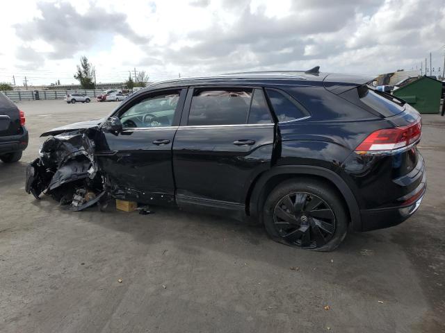 1V2JE2CA5RC200727 - 2024 VOLKSWAGEN ATLAS CROS SE Чорний фото 2