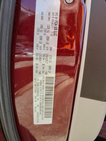 2C4RC1EG2HR543751 - 2017 CHRYSLER PACIFICA TOURING L PLUS MAROON photo 13