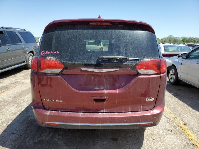 2C4RC1EG2HR543751 - 2017 CHRYSLER PACIFICA TOURING L PLUS MAROON photo 6
