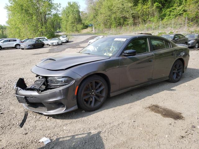 2C3CDXHGXNH213718 - 2022 DODGE CHARGER GT GRAY photo 1