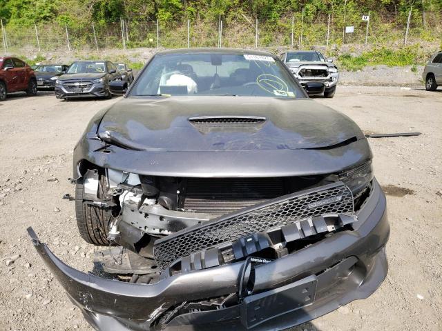 2C3CDXHGXNH213718 - 2022 DODGE CHARGER GT GRAY photo 5