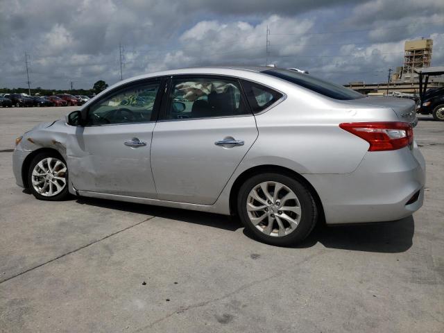 3N1AB7AP8KL623720 - 2019 NISSAN SENTRA S SILVER photo 2