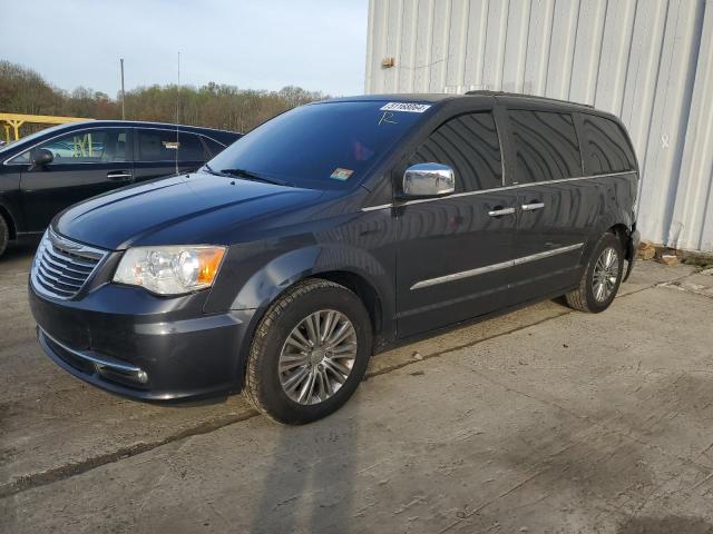 2C4RC1CG9ER300128 - 2014 CHRYSLER TOWN & COU TOURING L GRAY photo 1