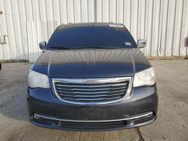 2C4RC1CG9ER300128 - 2014 CHRYSLER TOWN & COU TOURING L GRAY photo 5