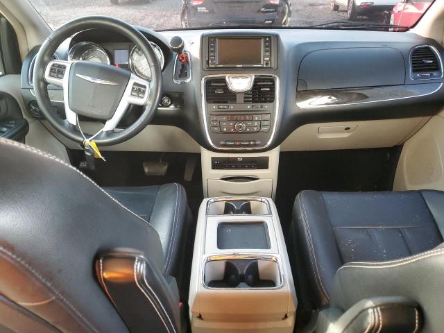 2C4RC1CG9ER300128 - 2014 CHRYSLER TOWN & COU TOURING L GRAY photo 8