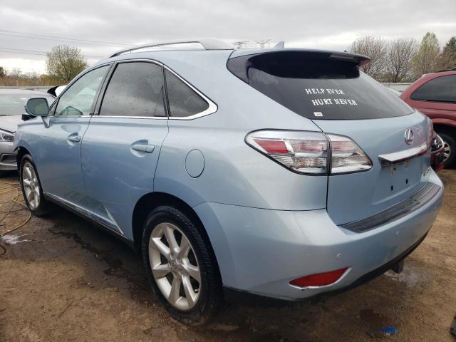 2T2BK1BAXBC091507 - 2011 LEXUS RX 350 BLUE photo 2