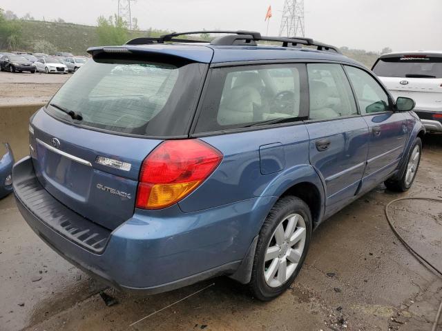 4S4BP61CX67336962 - 2006 SUBARU LEGACY OUTBACK 2.5I BLUE photo 3