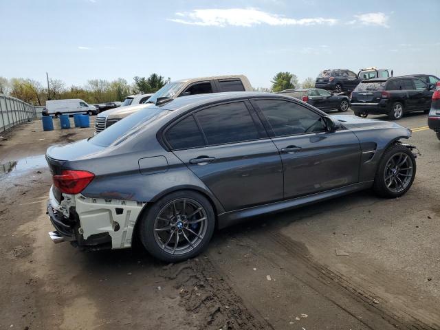 WBS8M9C51J5G86262 - 2018 BMW M3 GRAY photo 3