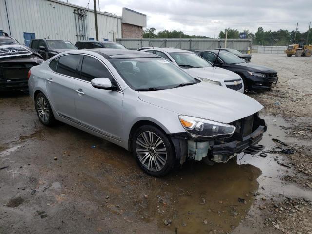 KNALN4D74G5213573 - 2016 KIA CADENZA LUXURY SILVER photo 4