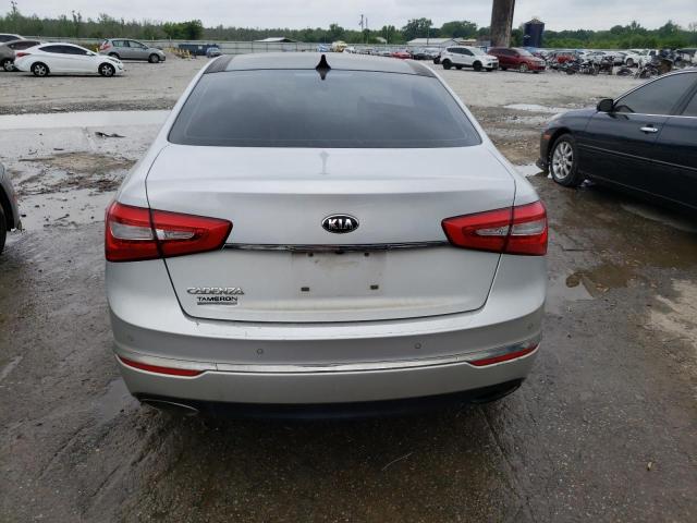 KNALN4D74G5213573 - 2016 KIA CADENZA LUXURY SILVER photo 6