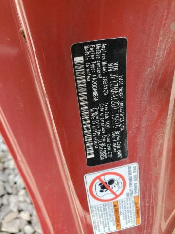 JF1ZNAA12D1716815 - 2013 TOYOTA SCION FR-S 红色 照片 12