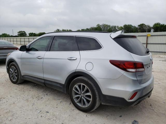 KM8SM4HF8HU195634 - 2017 HYUNDAI SANTA FE SE SILVER photo 2