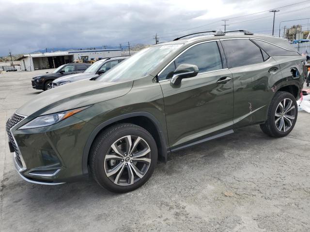 JTJHZKEA5N2027659 - 2022 LEXUS RX 350 L GREEN photo 1