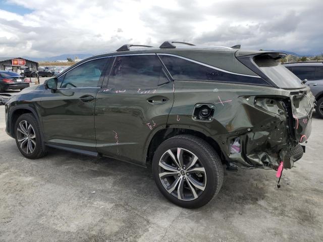 JTJHZKEA5N2027659 - 2022 LEXUS RX 350 L GREEN photo 2