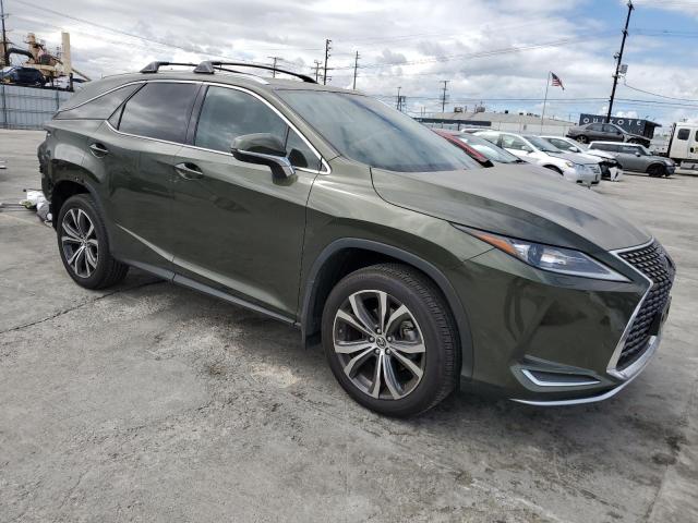 JTJHZKEA5N2027659 - 2022 LEXUS RX 350 L GREEN photo 4