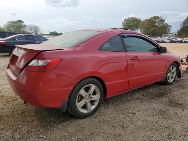 2HGFG12857H584160 - 2007 HONDA CIVIC EX RED photo 3