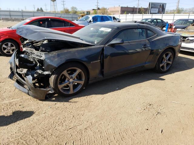 2G1FB1E38E9272105 - 2014 CHEVROLET CAMARO LT BLACK photo 1