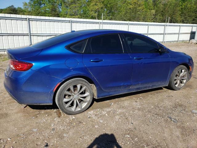 1C3CCCBB7GN128189 - 2016 CHRYSLER 200 S BLUE photo 3