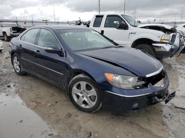 JH4KB16525C021142 - 2005 ACURA RL BLUE photo 4