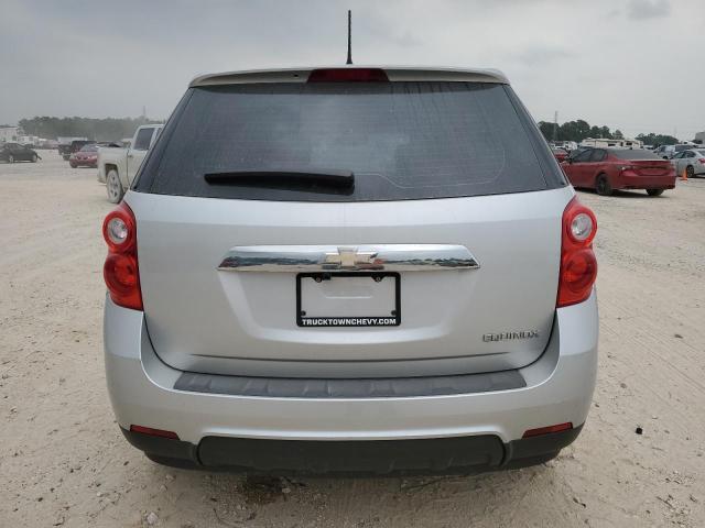 1GNALAEK2EZ123000 - 2014 CHEVROLET EQUINOX LS SILVER photo 6