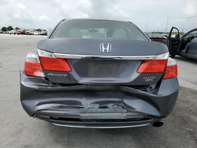 1HGCR2F37DA003186 - 2013 HONDA ACCORD LX GRAY photo 6