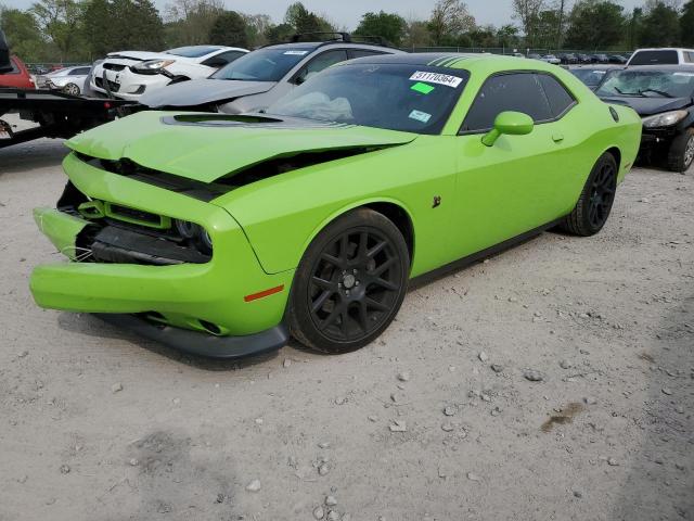 2C3CDZFJ7FH884825 - 2015 DODGE CHALLENGER R/T SCAT PACK GREEN photo 1