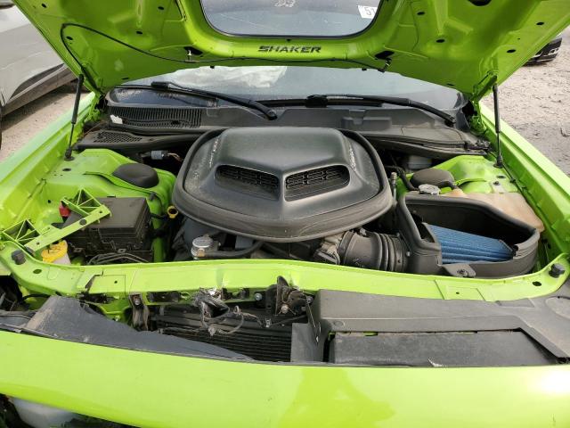 2C3CDZFJ7FH884825 - 2015 DODGE CHALLENGER R/T SCAT PACK GREEN photo 11