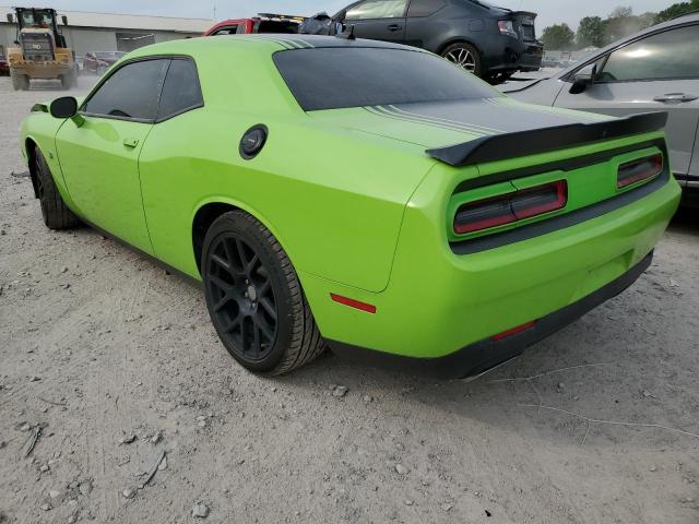 2C3CDZFJ7FH884825 - 2015 DODGE CHALLENGER R/T SCAT PACK GREEN photo 2