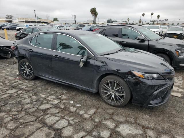 4T1G11AK7RU252055 - 2024 TOYOTA CAMRY SE NIGHT SHADE BLACK photo 4