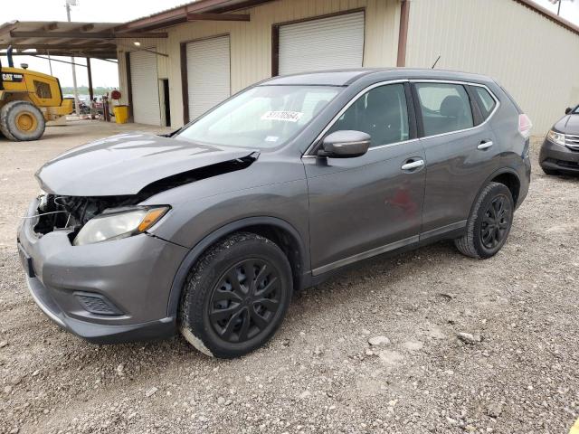 5N1AT2MTXFC809360 - 2015 NISSAN ROGUE S GRAY photo 1