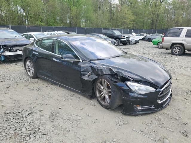 5YJSA1CNXDFP21078 - 2013 TESLA MODEL S შავი ფოტო 4