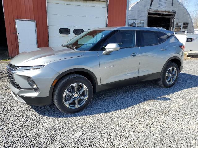 3GNKBHR41PS219017 - 2023 CHEVROLET BLAZER 2LT SILVER photo 1