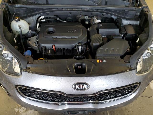 KNDPMCAC8K7502519 - 2019 KIA SPORTAGE LX SILVER photo 12